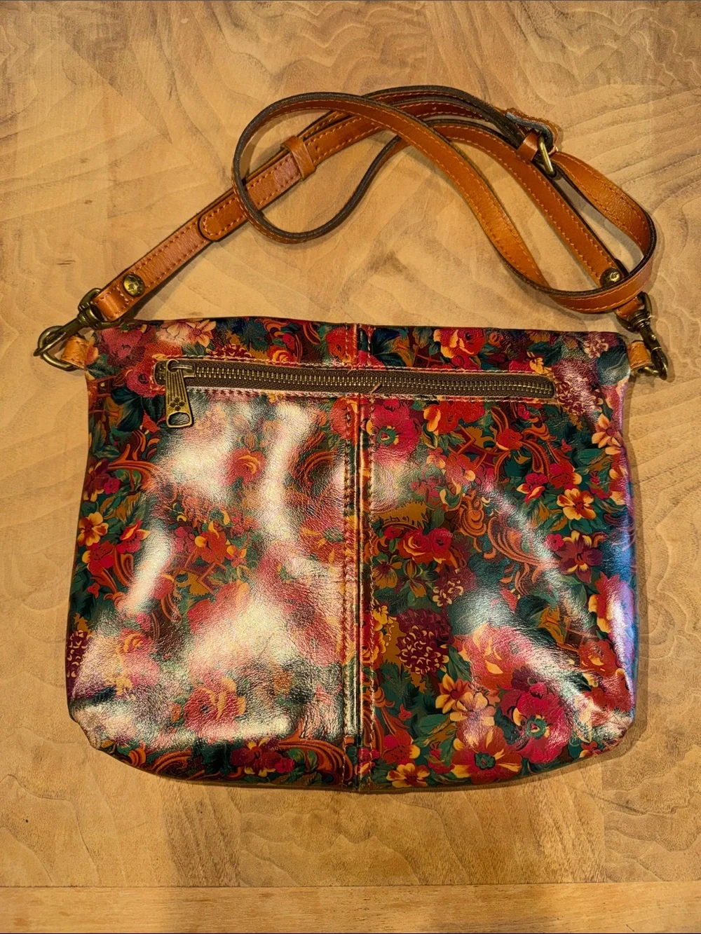 Patricia Nash Floral Crossbody Bag
